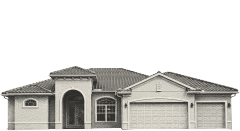 An icon depicting a residential home