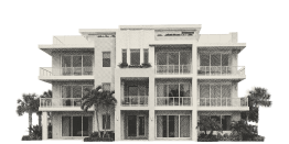 An icon depicting an apartment building