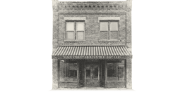 An icon depicting a storefront