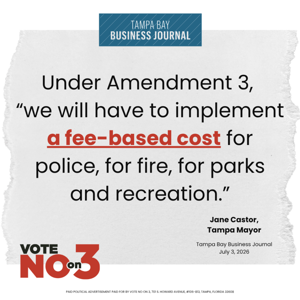 Vote No on Amendment 3 - Tampa Bay Business Journal Article
